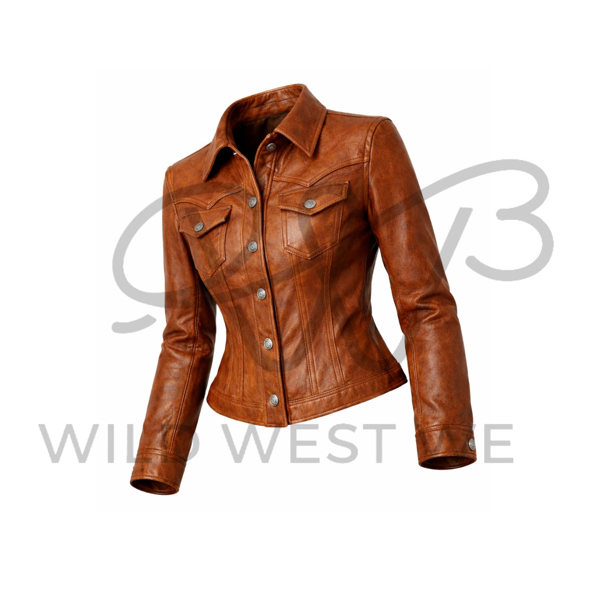 Women’s Classic Western Leather Jacket